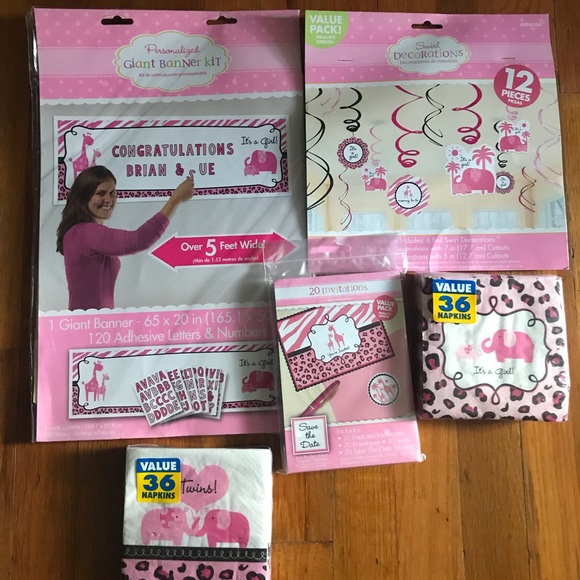 Baby shower girl decor $22 - Picture 1 of 4